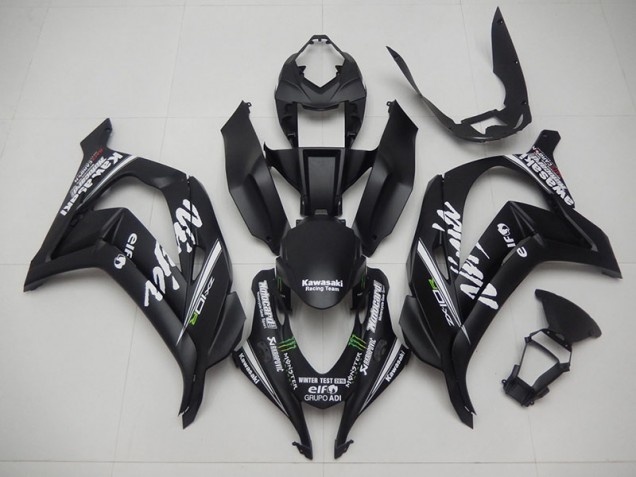 Carénage ZX10R 16-19 - Noir Courses Ninja