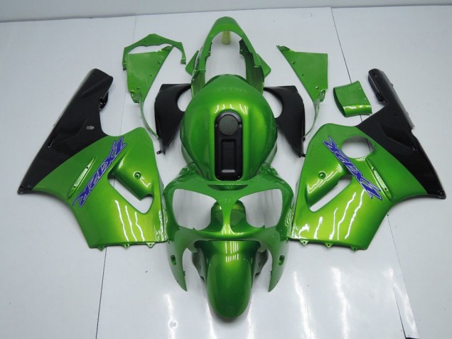 Carénage ZX12R 00-01 - Vert et Noir