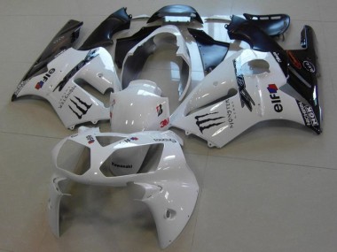 Carénage ZX12R 02-06 - Blanc Monster