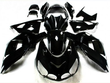 Carénage ZX14R ZZR 1400 06-11 - Noir Brillant