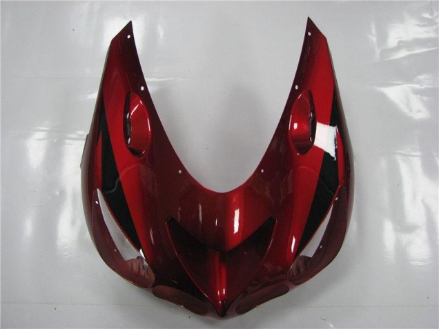 Carénage ZX14R ZZR 1400 06-11 - Rouge Noir Carénage ZX14R ZZR 1400 06-11 - Rouge Noir