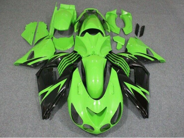 Carénage ZX14R ZZR 1400 06-11 - Vert Noir