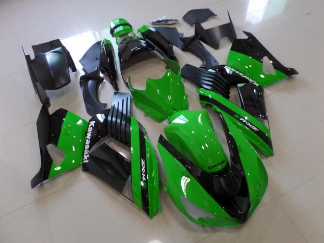 Carénage ZX14R ZZR 1400 06-11 - Vert et Noir Carénage ZX14R ZZR 1400 06-11 - Vert et Noir