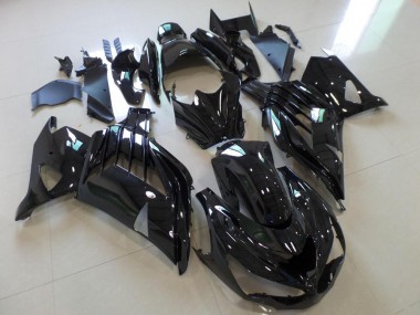 Carénage ZX14R ZZR 1400 12-21 - Noir Brillant