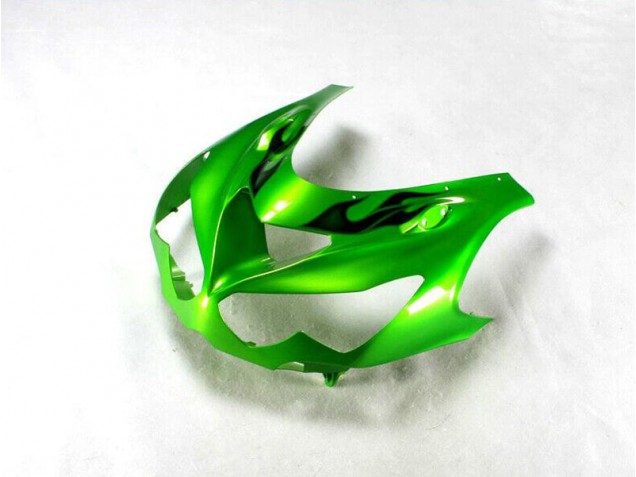 Carénage ZX14R ZZR 1400 12-21 - Vert Noir Carénage ZX14R ZZR 1400 12-21 - Vert Noir