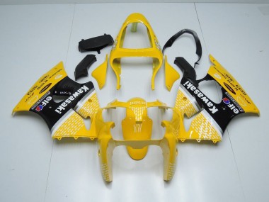 Carénage ZX6R 00-02 - Jaune Arrow