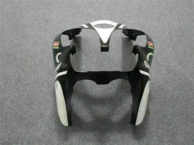 Carénage ZX6R 00-02 - Noir Blanc Eurobet