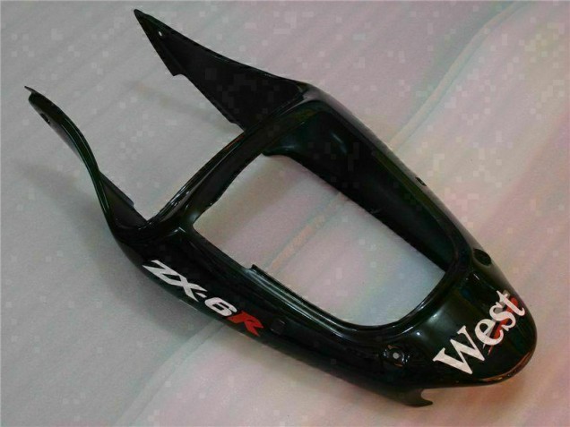 Carénage ZX6R 00-02 - Noir West Ninja Carénage ZX6R 00-02 - Noir West Ninja