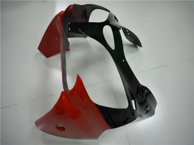 Carénage ZX6R 00-02 - Rouge Noir Blanc