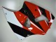 Carénage ZX6R 00-02 - Rouge Noir Blanc