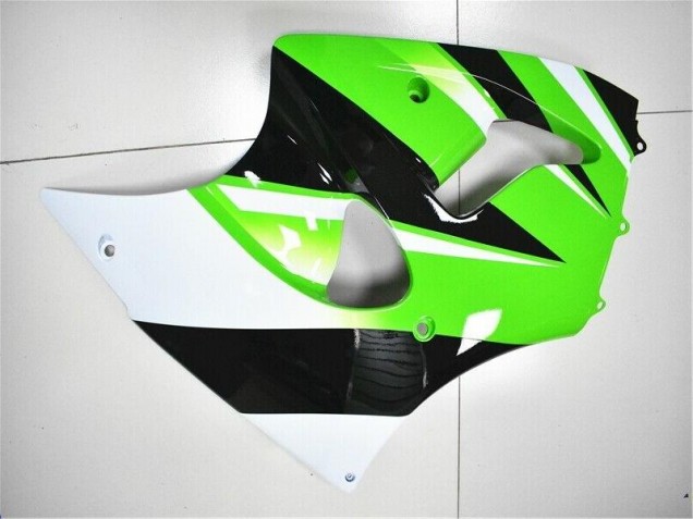 Carénage ZX6R 00-02 - Vert Blanc Noir Carénage ZX6R 00-02 - Vert Blanc Noir