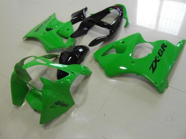 Carénage ZX6R 00-02 - Vert Noir Tail
