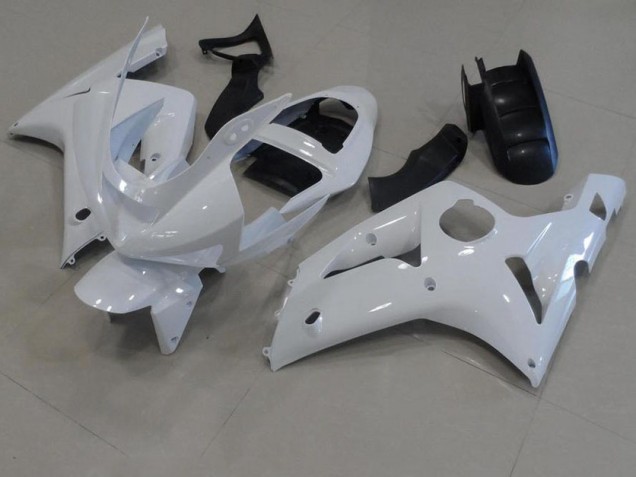 Carénage ZX6R 03-04 - Blanc Carénage ZX6R 03-04 - Blanc