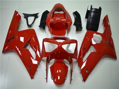 Carénage ZX6R 03-04 - Rouge