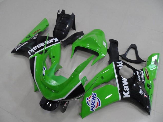 Carénage ZX6R 03-04 - Vert Fuchs