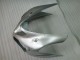 Carénage ZX6R 05-06 - Argent Noir Carénage ZX6R 05-06 - Argent Noir