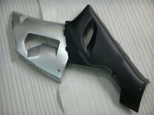 Carénage ZX6R 05-06 - Argent Noir Carénage ZX6R 05-06 - Argent Noir