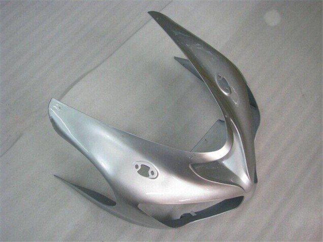 Carénage ZX6R 05-06 - Argent Rouge Flamme Carénage ZX6R 05-06 - Argent Rouge Flamme