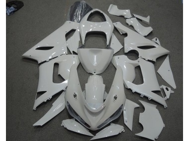 Carénage ZX6R 05-06 - Blanc