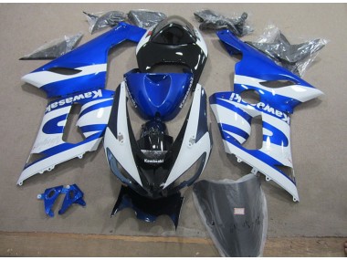 Carénage ZX6R 05-06 - Bleu Blanc