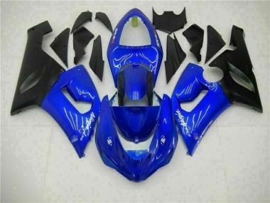 Carénage ZX6R 05-06 - Bleu
