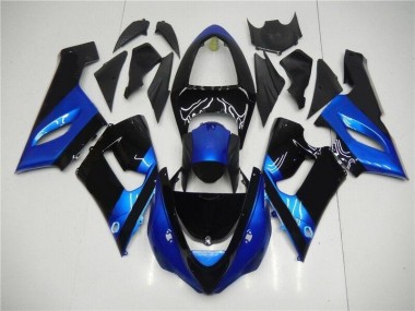 Carénage ZX6R 05-06 - Bleu Noir