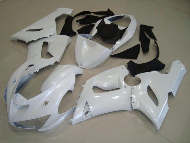 Carénage ZX6R 05-06 - Dark Blanc Nacré
