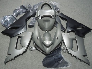 Carénage ZX6R 05-06 - Gris Noir