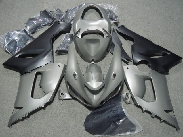 Carénage ZX6R 05-06 - Gris Noir Carénage ZX6R 05-06 - Gris Noir