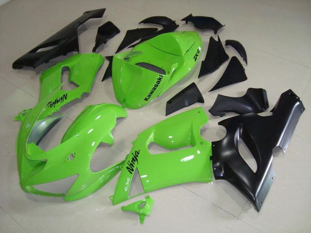 Carénage ZX6R 05-06 - Lime Vert