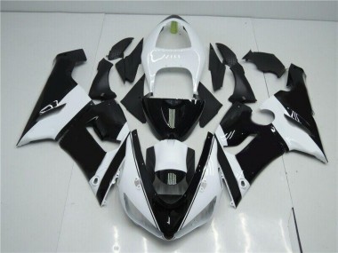 Carénage ZX6R 05-06 - Noir Blanc