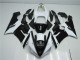 Carénage ZX6R 05-06 - Noir Blanc
