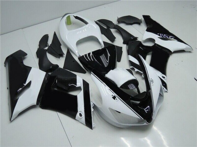 Carénage ZX6R 05-06 - Noir Blanc