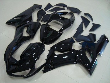 Carénage ZX6R 05-06 - Noir Brillant