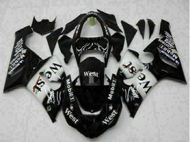 Carénage ZX6R 05-06 - Noir