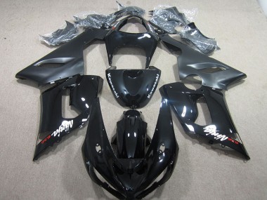 Carénage ZX6R 05-06 - Noir Ninja 636