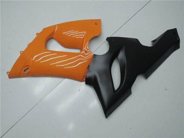 Carénage ZX6R 05-06 - Orange Noir