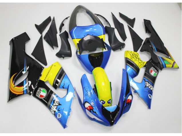 Carénage ZX6R 05-06 - Requin