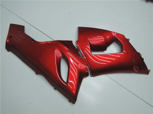 Carénage ZX6R 05-06 - Rouge Bonbon