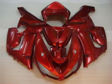 Carénage ZX6R 05-06 - Rouge