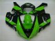 Carénage ZX6R 05-06 - Vert Noir