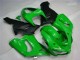 Carénage ZX6R 05-06 - Vert Noir Mat