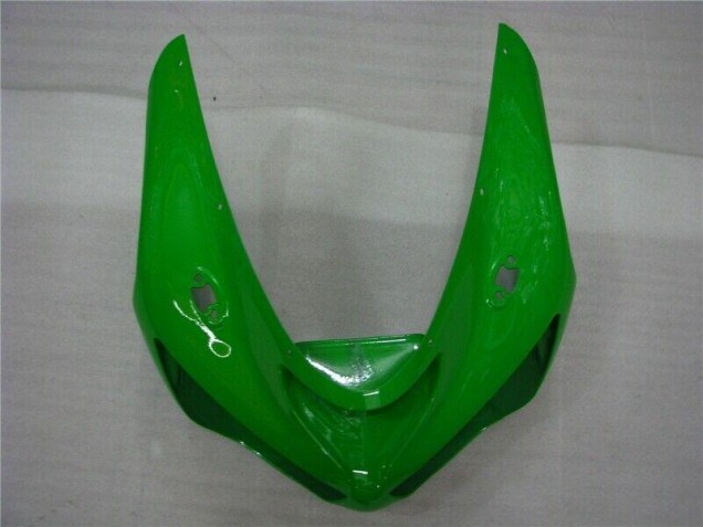 Carénage ZX6R 05-06 - Vert Noir Mat