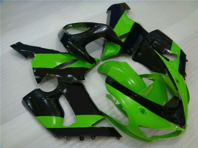 Carénage ZX6R 05-06 - Vert Noir