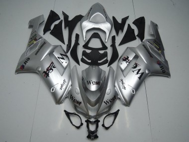 Carénage ZX6R 07-08 - Argent West