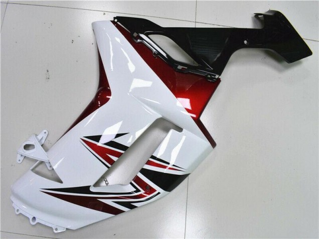 Carénage ZX6R 07-08 - Blanc Noir Rouge