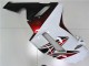Carénage ZX6R 07-08 - Blanc Noir Rouge