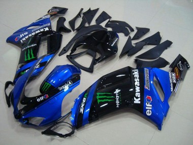 Carénage ZX6R 07-08 - Bleu Monster