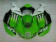 Carénage ZX6R 07-08 - Vert Blanc Ninja Carénage ZX6R 07-08 - Vert Blanc Ninja