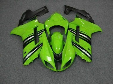 Carénage ZX6R 07-08 - Vert Noir